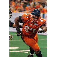 Defensive Lineman Terrance Taylor with the Spokane Shock