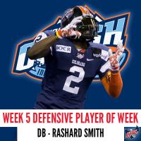 Colorado Crush DB Rashard Smith