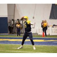 Quarterback Chase Cartwright with Northern Arizona