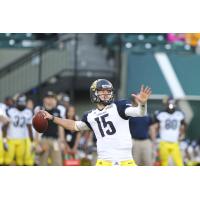Quarterback Chase Cartwright Throws with Northern Arizona