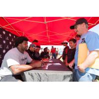 Arizona Rattlers Sign Autographs at Fan Fest