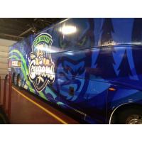 Kane County Cougars Re-Branded Team Bus