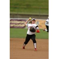Akron Racers Shortstop Kristin Johnson