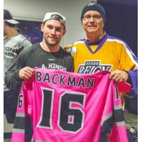 Sean Backman of the Ontario Reign
