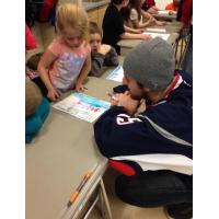 Matt Prapavessis of the Elmira Jackals at Troy Elementary