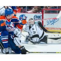 Ontario Reign Goaltender Peter Budaj vs. the Bakersfield Condors