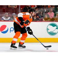 Defenseman Travis Sanheim with the Philadelphia Phantoms