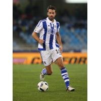 Xabi Prieto with Real Sociedad