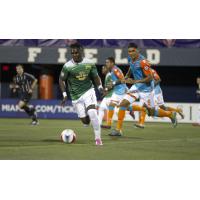 Tampa Bay Rowdies Possess the Ball vs. Miami FC