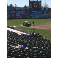 Ice Removal Finishes at ARM & HAMMER Park, Home of the Trenton Thunder