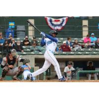 Shawon Dunston Jr. of the Myrtle Beach Pelicans