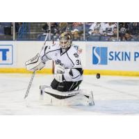 Ontario Reign Goaltender Peter Budaj in Action