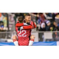 Ottawa Fury FC Forward Idan Vered Celebrates his Goal