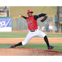 Hickory Crawdads Pitcher Dillon Tate