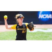 Shortstop Sami Fagan with the University of Missouri