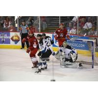 Allen Americans Battle the Idaho Steelheads