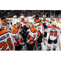 Lehigh Valley Phantoms Exchange Congratulations