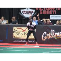 Brandon Thompkins of the Orlando Predators