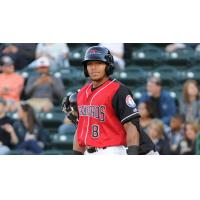 Hickory Crawdads OF LeDarious Clark
