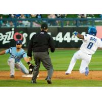 Yadir Drake of the Tulsa Drillers vs. the Corpus Christi Hooks