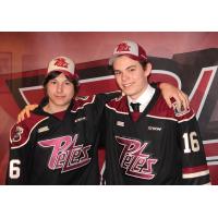 Peterborough Petes Pavel Gogolev and Semyon Der-Arguchintsev