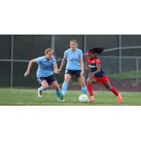 Sky Blue FC Defend against the Washington Spirit
