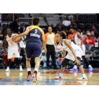 Carla Cortijo of the Atlanta Dream Faces the Opposition