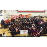 FC Edmonton Defender Roberts at Annual M.E. LaZerte Cancer Fundraiser