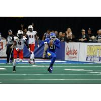 Tampa Bay Storm WR/KR Mike Washington Returns a Kickoff for a TD vs. the Jacksonville Sharks