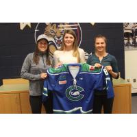 Connecticut Whale Signees Cydney Roesler, Nicole Connery, and Nicole Kosta