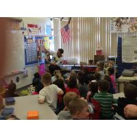 Omaha Storm Chasers Pitcher John Lannan at Cody Elementary