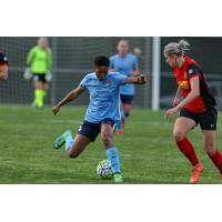 Sky Blue FC Forward Maya Hayes vs. the Western New York Flash