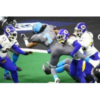 Tampa Bay Storm DB Cortez Stubbs Tackles Philadelphia Soul WR Darius Reynolds