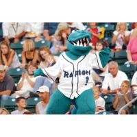 Ogden Raptors Mascot Oggie
