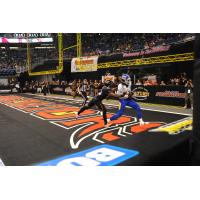 Tampa Bay Storm Receiver Phillip Barnett Scores vs. the Orlando Predators