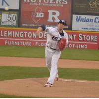 Somerset Patriots Pitcher Mickey Storey