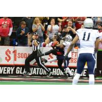The Cleveland Gladiators Score vs. the Portland Steel