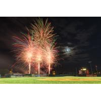 Fireworks after the Sioux Falls Canaries Game