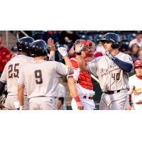 San Antonio Missions Celebrate Mike Olt's Homer