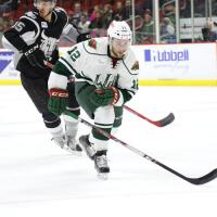 Iowa Wild Forward Colton Beck