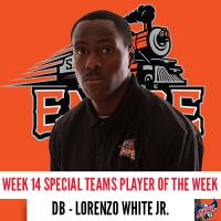 Spokane Empire DB Lorenzo White, Jr.