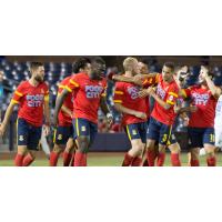 Arizona United SC Celebrates a Goal