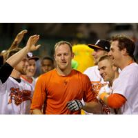 Danny Worth of the Fresno Grizzlies after his Walk-Off Grand Slam