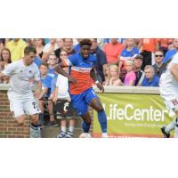 Harrisburg City Islanders Dribble the Ball vs. FC Cincinnati
