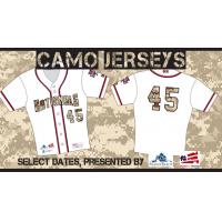 Potomac Nationals Military Appreciation Jerseys