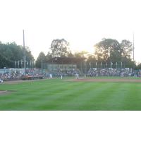 The Wisconsin Rapids Rafters Play a Game at Joannes Stadium, Home of the Green Bay Bullfrogs
