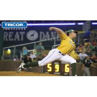 Madison Mallards Pitcher Justin Watts Delivers