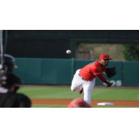 Louisville Bats Pitcher Kevyius Sampson