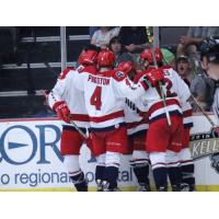 Allen Americans Celebrate a Goal