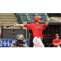 Scott Schebler of the Louisville Bats